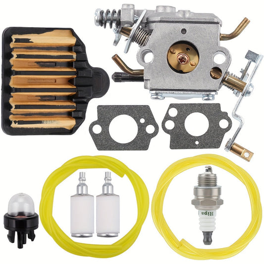 Carburetor Kit for Poulan PP5020AV PP4818A Chainsaw — Replaces 573952201