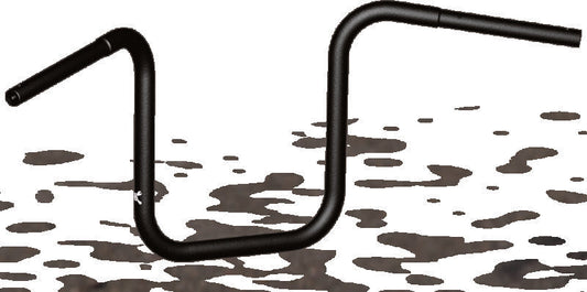 Burly Brand Ape Hanger Handlebar 12in - Black B12-1700TFB