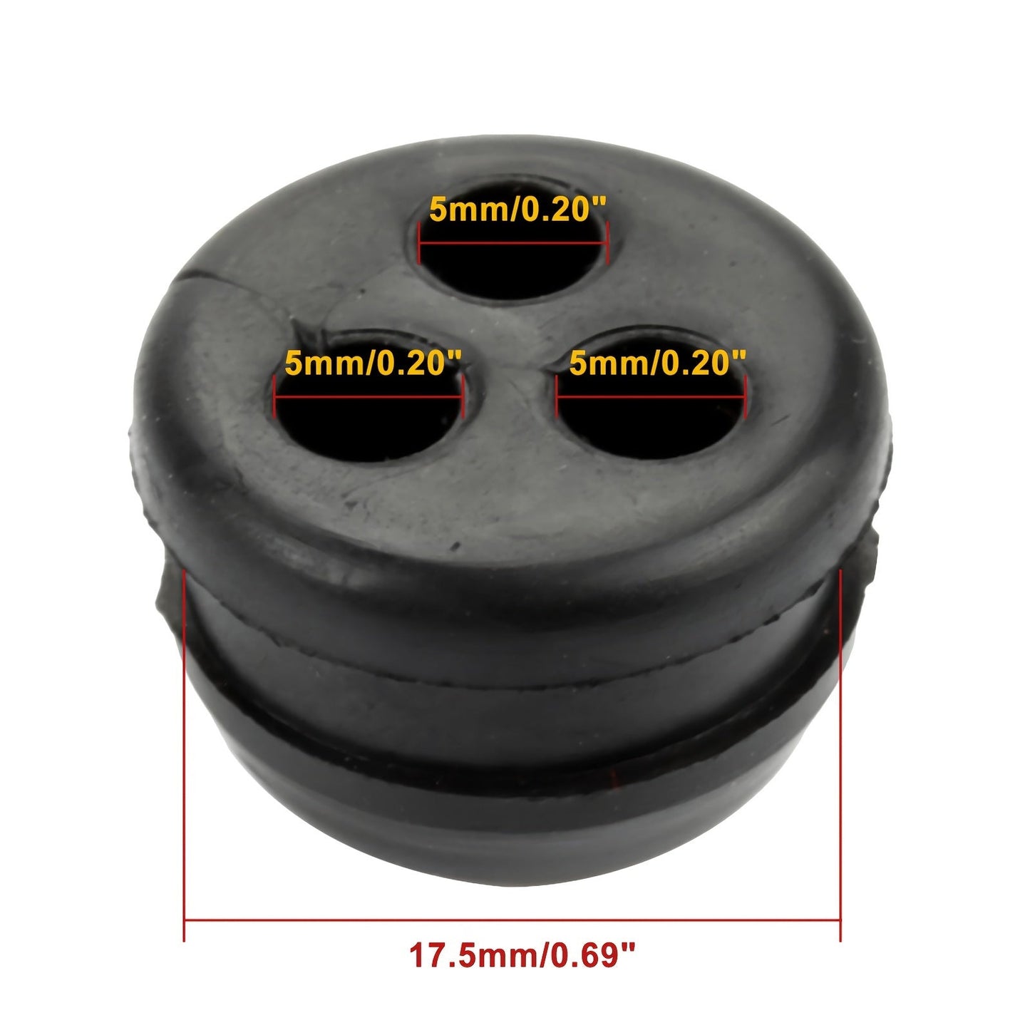 Fuel Grommet for Echo 3-Hole GT200EZR GT201EZR — Replaces 13211546730 (5-Pack)