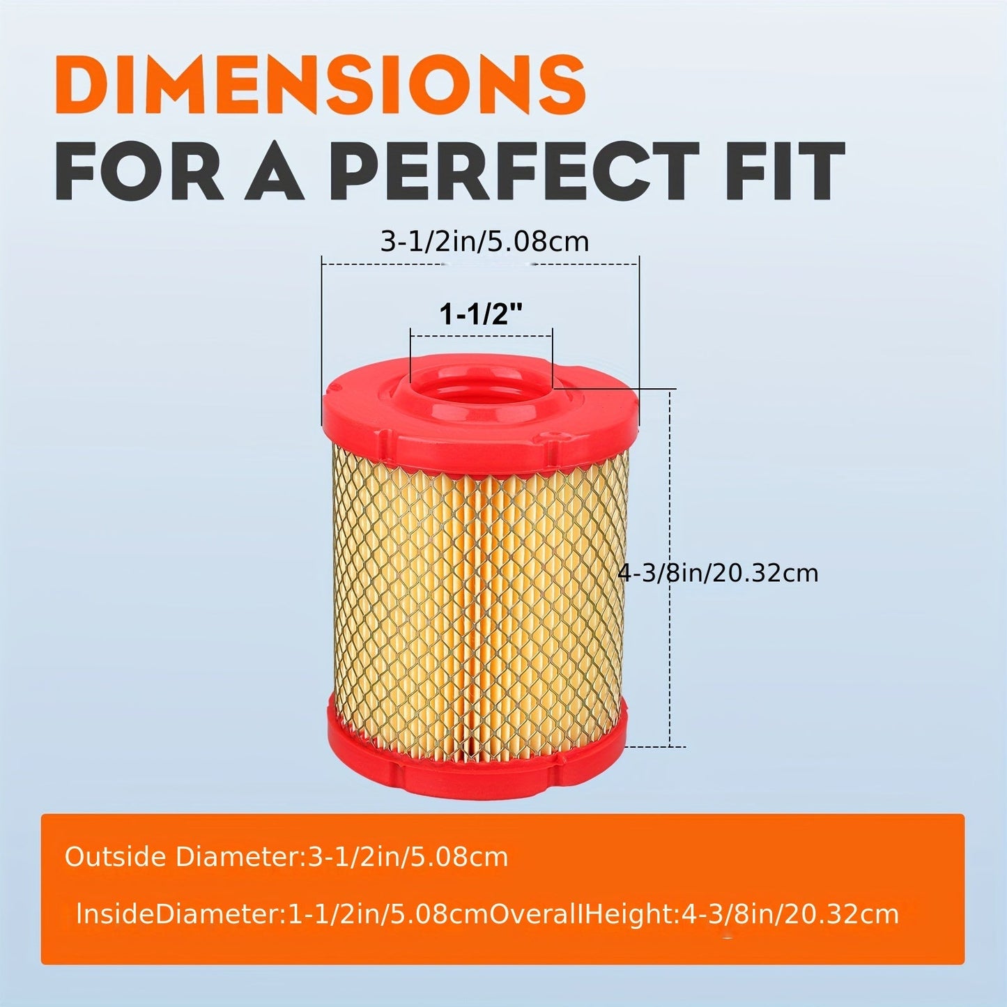 Air Filter for MTD — Replaces 937-05066