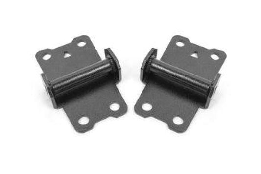 BMR Suspension BMR 82-92 F-Body Motor Mount Kit Lower Solid - Black Hammertone MM334H
