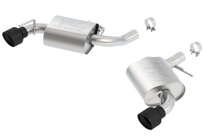 Borla 2016 Chevy Camaro SS V8 AT/MT ATAK Rear Section Exhaust w/o NPP Valves Ceramic Black 11923CB
