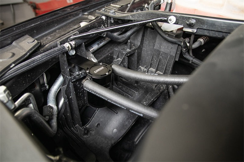 Corsa Performance Corsa 21-22 Dodge Ram TRX Crew Cab Aluminum Oil Catch Can w/Mounting
