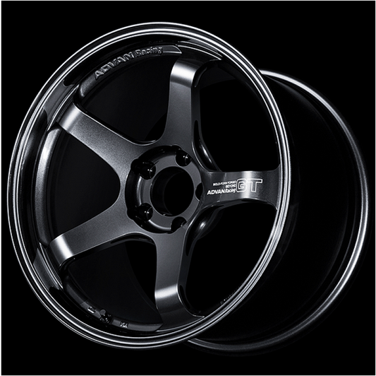 Advan RG-D2 17x9.0 +45 5-114.3 Machining & Black Gunmetallic Wheel YAT7I45EBG