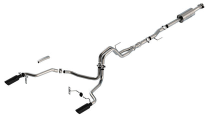 Borla F-150 2021 5.0L 4dr CC SB EC STB Lariat/KR/Platinm/LTD 3/2.25 SRE Cat-Back ATAK