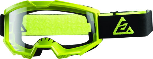 Answer Apex 1 Goggles Black/Hyper Acid - Adult 446611
