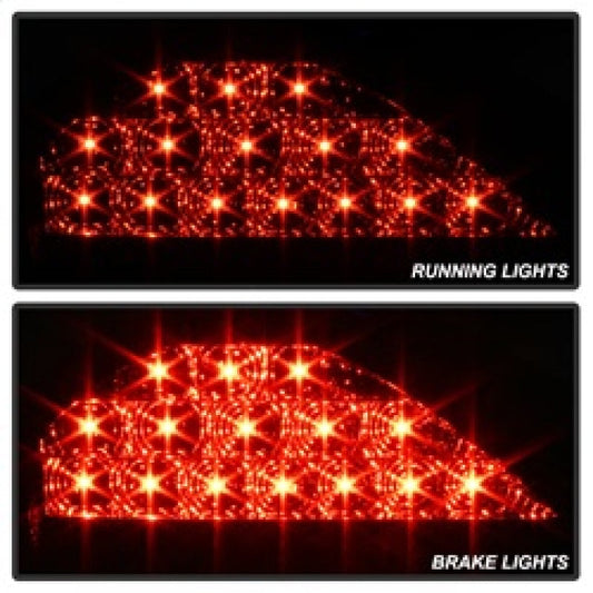 Spyder 99-05 Pontiac Grand Am LED Tail Lights - Black Smoke 5084309