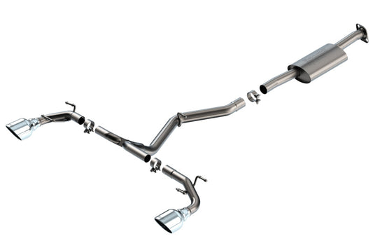 Borla 22-23 Subaru BRZ/Toyota GR86 2.4L RWD AT/MT S-Type Catback Exhaust - Polished Tips 140909