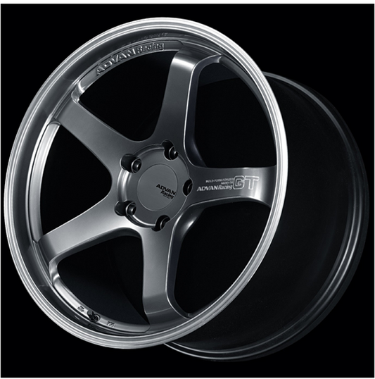Advan GT Beyond 18x9.5 +45 5-120 Racing Titanium Black YAQB8J45WTB