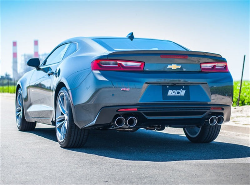 Borla 2016 Chevy Camaro V6 AT/MT S-Type Rear Section Exhaust w/o Dual Mode Valves 11926