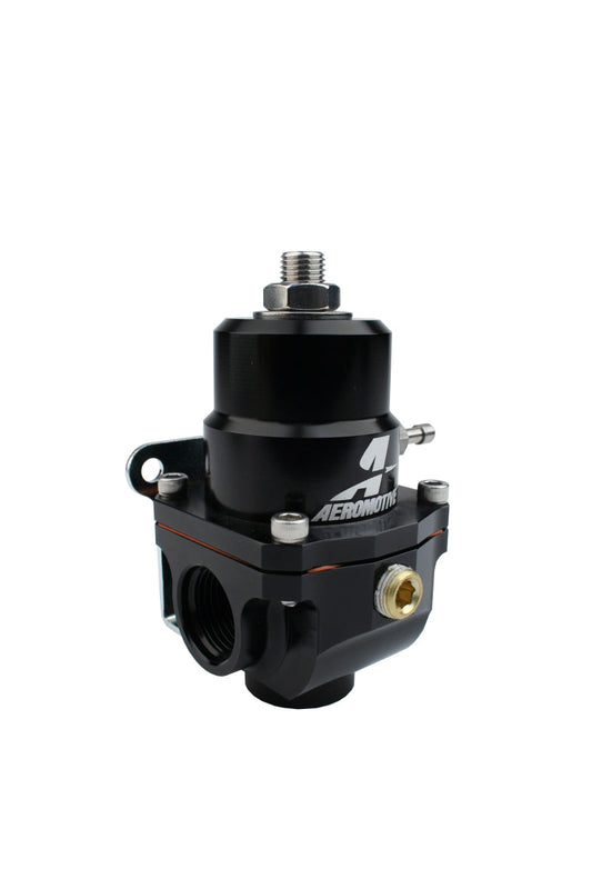 Aeromotive X1 Adjustable Regulator, 3-15psi, .313 Valve, 2-08 Inlets, -08 Return