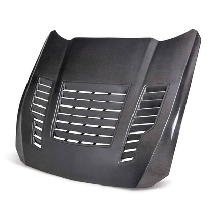 Anderson Composites 2024 Ford Mustang Type-GT4 Double-Sided Carbon Fiber Hood AC-HD24FDMU-GT4-DS