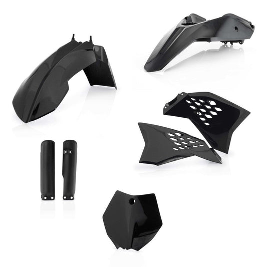 Acerbis 09-11 KTM SX65 Full Plastic Kit - Black 2253040001