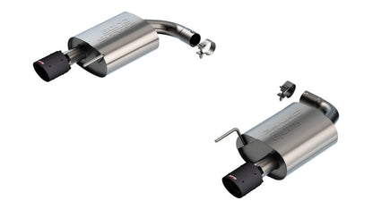 Borla 2024 Ford Mustang GT 5.0L V8 w/o Active Exhaust S-Type Axle-Back Exhaust System - Carbon Fiber 11983CFBA