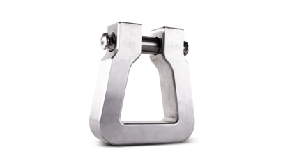 Body Armor 4x4 Mega D-Ring Machined Silver Single 5141-M