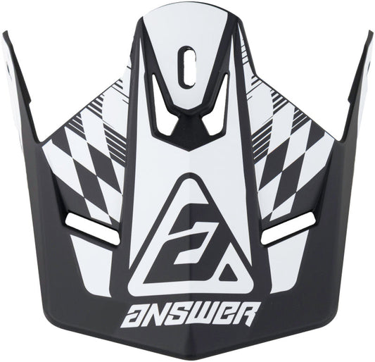 Answer AR1 Sweep Visor Black/WhiteYouth 442933