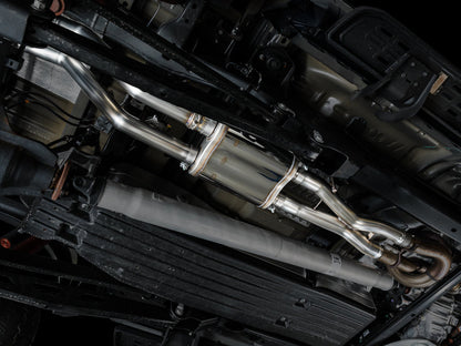AWE Tuning AWE Gen 3 Ford Raptor SwitchPath Exhaust  - Diamond Black Tips 3025-33356