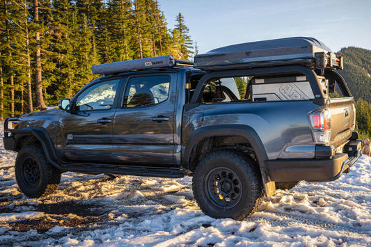 ARB 16-23 Toyota Tacoma Bed Rack - Black Aluminum 17923020
