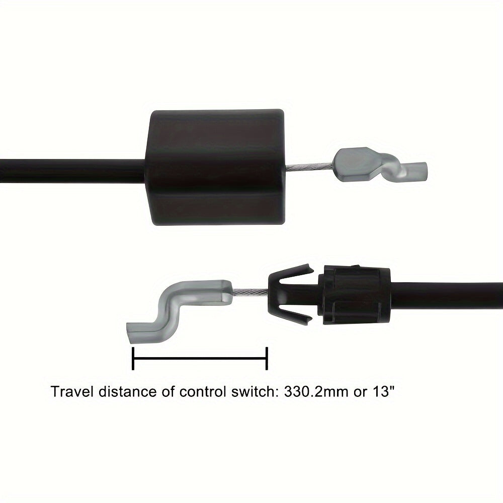 Control Cable for MTD 2-Piece Lawn Mower — Replaces 746-1130