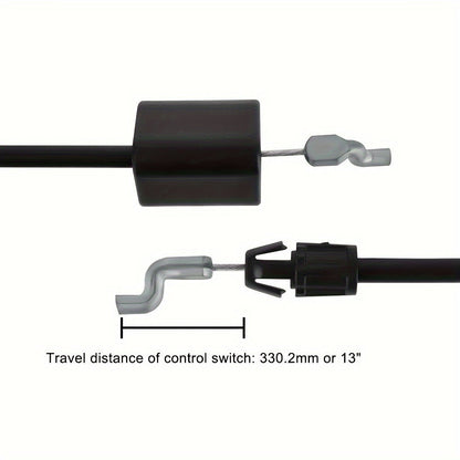 Control Cable for MTD 2-Piece Lawn Mower — Replaces 746-1130