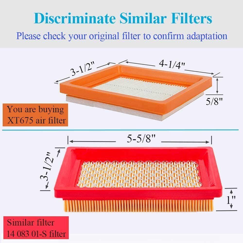 Air Filter for Kohler 14083 16-S XT650 — Replaces 14 083 15-S