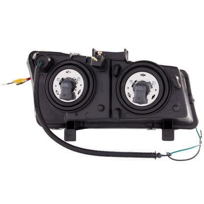 Anzo 2003-2006 Chevrolet Silverado 1500 Projector Headlights w/ U-Bar Chrom