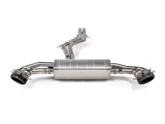 Akrapovic 2020+ Audi RS Q8 (M4) Evolution Line Cat Back (Titanium) w/Carbon