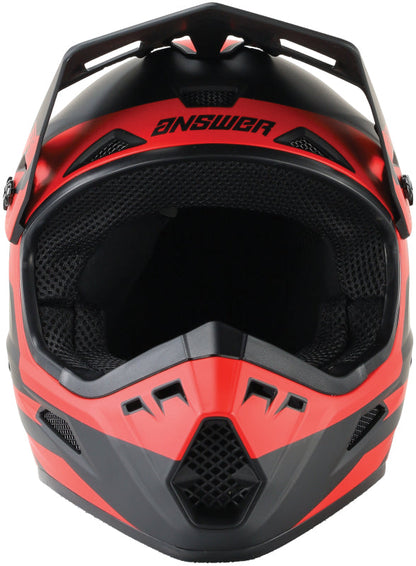Answer AR1 Sweep Helmet Black/Red Youth - Small 442927