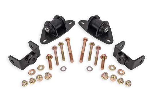 BMR Suspension BMR 14-19 Chevrolet Corvette Motor Mount Kit - Black Hammertone MM571H