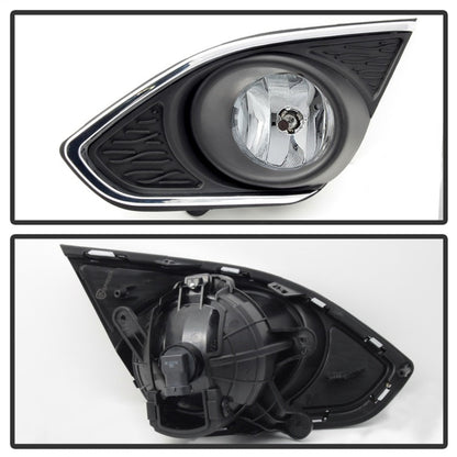 Spyder Chevy Spark 2013-2015 OEM Fog Light W/Universal Switch- Clear FL-CSPA2013-C 5080288