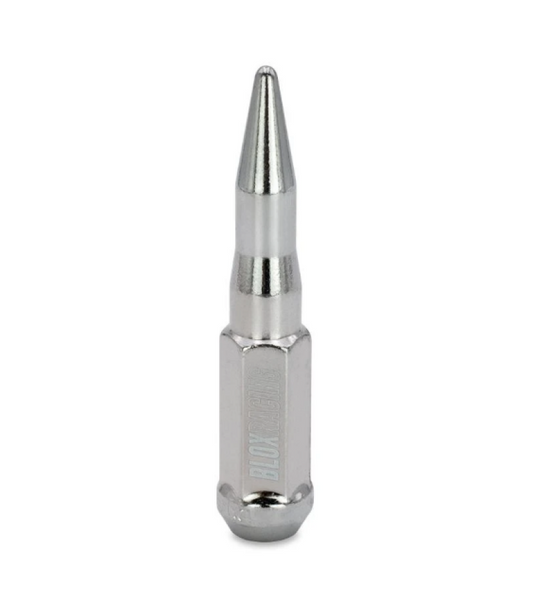 BLOX Racing Spike Forged Lug Nuts - Chrome 12 x 1.50mm - Single BXAC-00160-SP