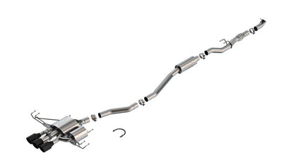 Borla 2024 Acura Integra Type S ATAK Cat-Back Exhaust System - Coated Black 140986CB