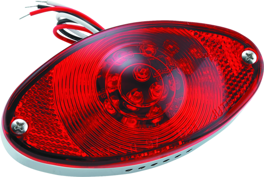 Bikers Choice Red Led Cateye D.O.T 489649