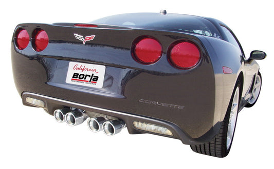 Borla 05-08 Corvette Convertible/Coupe 6.0L/6.2L 8cyl SS S-Type Exhaust (REAR SECTION ONLY) 11744