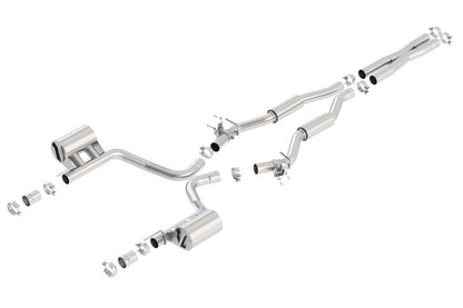Borla 2015 Dodge Challenger SRT/392 Hemi 6.4L V8 S-Type Catback Exhaust w/ Valves Factory