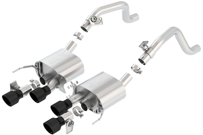 Borla 14-18 C7 Corvette Stingray Axle-Back ATAK Exhaust 2.75in To Muffler Dual 2.75in Out