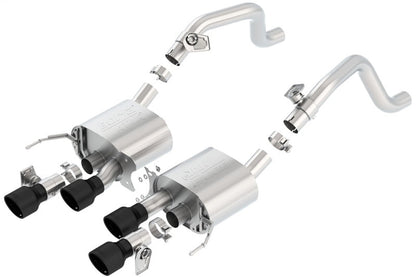 Borla 14-18 C7 Corvette Stingray Axle-Back ATAK Exhaust 2.75in To Muffler Dual 2.75in Out