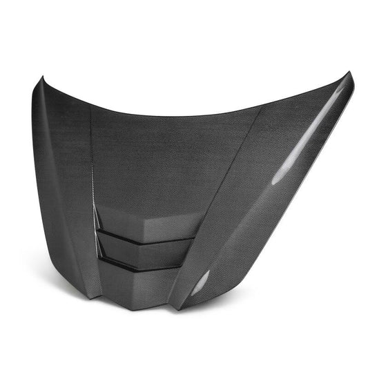 Anderson Composites 2020 Chevrolet C8 Type-LT double-sided carbon hood AC-HD20CHC8-LT-DS