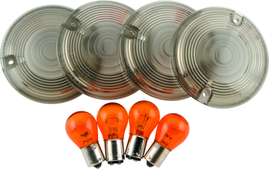 Bikers Choice Smoked Ts Lens & Amb Bulb Kit 482545