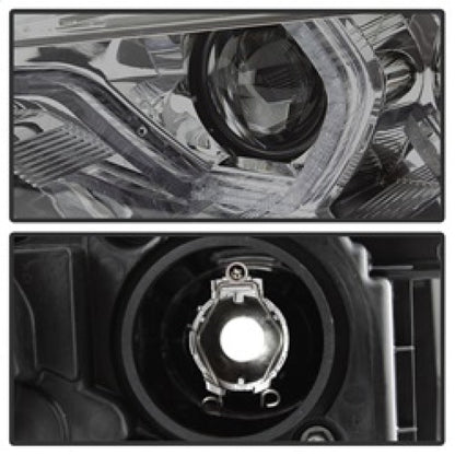 Spyder 12-14 BMW F30 3 Series 4DR Projector Headlights - LED DRL - Smoke (PRO-YD-BMWF3012-DRL-SM) 5084361