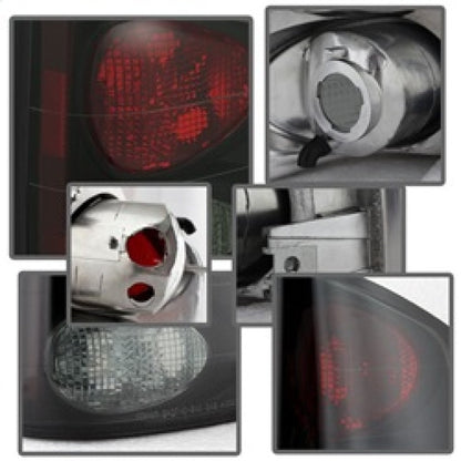 Spyder Chevy S10 94-04/Isuzu Hombre 96-00 Euro Tail Lights Blk Smke ALT-YD-CS1094-BSM 5078049