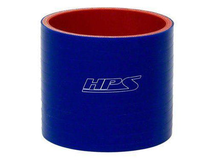 HPS 1-3/16" ID, 3" Length, Silicone Straight Coupler Hose, High Temp 4-ply Reinforced, 30mm ID, Blue