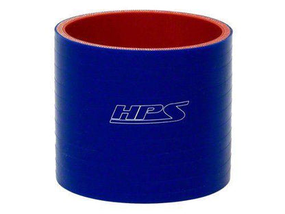 HPS 1-1/2" ID, 4" Length, Silicone Straight Coupler Hose, High Temp 4-ply Reinforced, 38mm ID, Blue