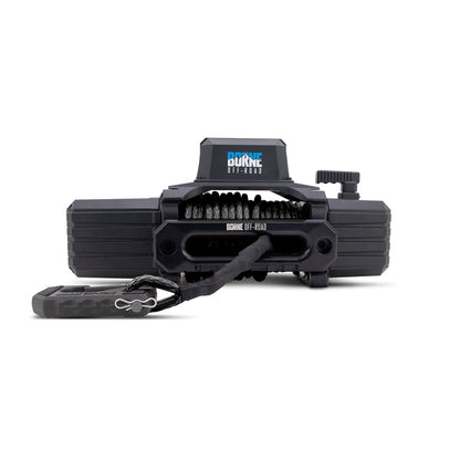 Borne Off-Road 12K Winch - Black Synthetic Rope BNWN-12-SBK