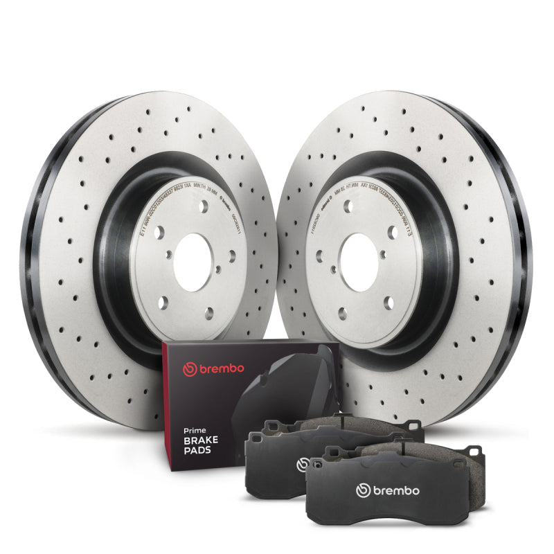 Brembo OE 99-05 Porsche 911 Front Disc Brake Kit KT04280