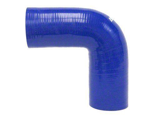 HPS 3/4" (19mm) 4-ply 90 Degree Silicone Elbow Coupler Blue