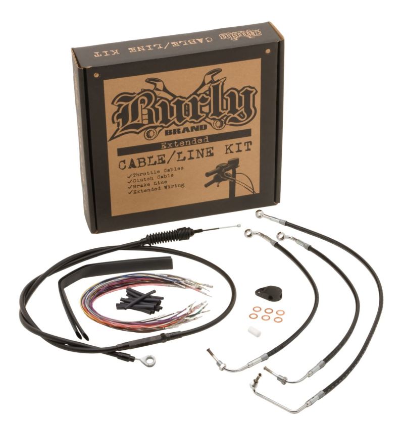 Burly Brand Burly Cntrl Kit 13in Bag Br Blk B30-1290