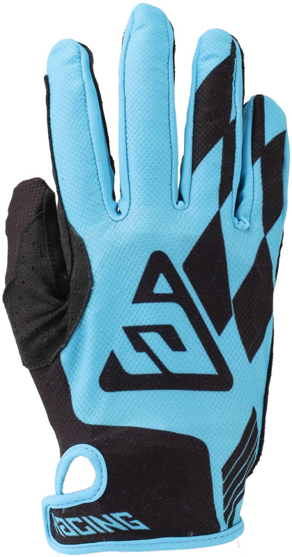 Answer 24 Ascent Prix Gloves Blue/Black Youth - XS 442851