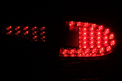 Anzo 2006-2011 Honda Civic LED Tail lights Black
