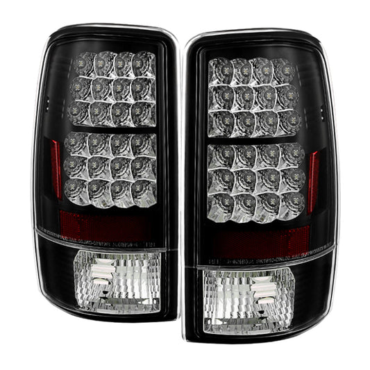 Spyder Chevy Suburban/Tahoe 1500/2500 00-06/GMC Yukon LED Tail Lights Black ALT-YD-CD00-LED-BK 5001528